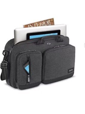 Solo New York gray Messenger Bag